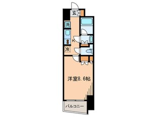 デュオステ－ジ後楽園の物件間取画像